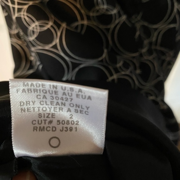 Laundry by Shelli Segal 100% Silk Halter Slip Dress, Bubble Print, Size 2 - Picture 9 of 14